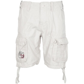 Surplus Kalhoty krátké Airborne Vintage Shorts bílá opraná L