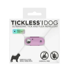 TICKLESS Mini dog Fialová / Nabíjecí ultrazvukový odpuzovač klíšťat a blech (BG-DOG23OP)