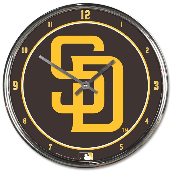 Hodiny San Diego Padres MLB WinCraft Chrome