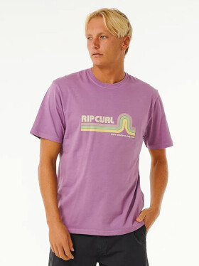 Rip Curl SURF REVIVAL MUMMA DUSTY PURPLE pánské tričko s krátkým rukávem - S
