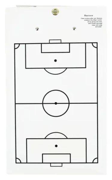 Rulyt Taktická fotbalová tabule s klipem / Taktická tabule / 40 x 24 cm