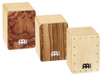 Meinl SH50-SET Mini Cajon Shaker Set - Exotic Zebrano/Bubinga Burl/Natural