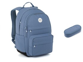 Jednobarevný studentský batoh Topgal SANY 26037 SET SMALL