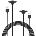 IPega SW2119A Nabíjecí kabel pro JoyCon Ovladače Nintendo Switch 2 Red/Blue / 3 m / 2 ks (57983126889)
