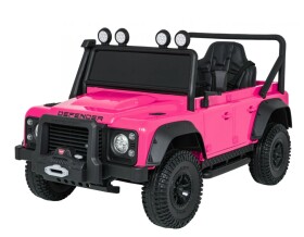 Mamido Dětské elektrické autíčko Land Rover Defender 110 SVX Concept růžové