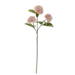 Bloomingville Umělá květina Chrysantemum Rose 100 cm, růžová barva, plast