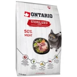 Ontario Cat Sterilised Lamb 6.5kg / Granule pro dospělé kočky (213-10797)