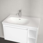 VILLEROY & BOCH - Skyla Umyvadlo, 80x46 cm, s přepadem, otvor pro baterii, alpská bílá 5A52L101