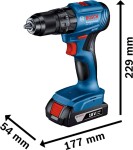 Aku příklepová vrtačka Bosch GSB 185-LI 06019K3100