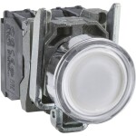 Schneider Electric XB4BW31M5, XB4BW31M5 světelné tlačítko , 22 mm, 600 V, 6 A, 1 ks
