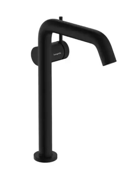 Hansgrohe - Umyvadlová baterie s výpustí Push-Open, CoolStart, EcoSmart, matná černá (73373670)