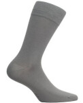 Hladké pánské ponožky Wola W94.00 Perfect Man grafit 39-41