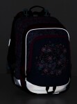 Bagmaster ALFA 20 A školní batoh - drobné květiny