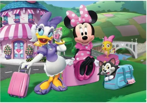 Clementoni 20287 Puzzle Minnie a Daisy na dovolené 30 dílků