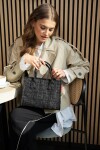 Crossbody kabelka Reisenthel Daily Shopper XS Bouclé black
