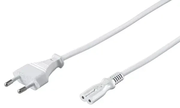 MicroConnect Power Cord EU C - C7 10m bílá (PE0307100W)