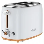 Adler AD 3225 bílá / Toaster / 950W / 2 toasty / ohřívač housek / DEFROST REHEAT STOP (AD 3225)