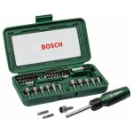 Bosch Accessories Promoline 2607019504 sada bitů 46dílná plochý, křížový PH, křížový PZ, vnitřní šestihran (TX), inbus