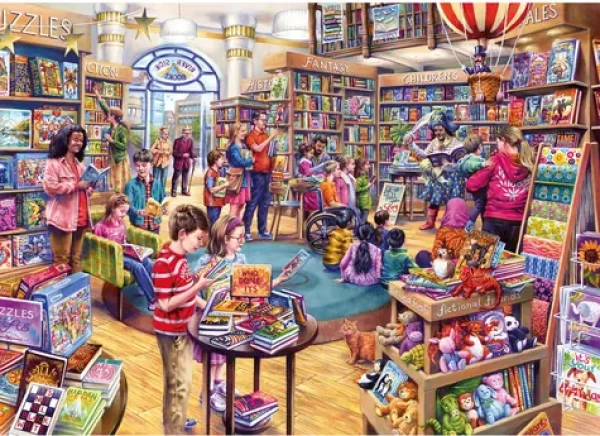 GIBSONS Puzzle Obraceči stránek XL