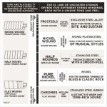 D'Addario EXL156 Fender Squier Bass VI Strings