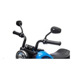 Mamido Dětská elektrická motorka Chopper Faster modrá