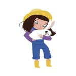 Maildor Maildor, 566401, opakovaně snímatelné samolepky se scenérií, Farma