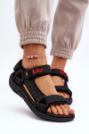 Dámské sandály Lee Cooper Black Velikost: 37