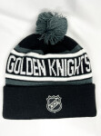 Outerstuff Dětská zimní čepice Vegas Golden Knights NHL Jacquard Cuffed Knit With Pom