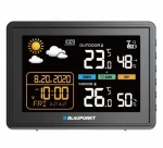 BLAUPUNKT WS30BK černá / Meteostanice / měření teploty a vlhkosti / LCD displej / venkovní teploměr (5901750506062)