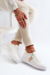 Dámské sportovní boty na platformě 13613 Bílá - VINCEZA bílá 36