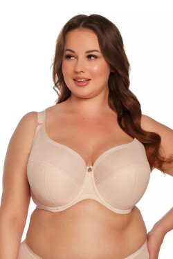 Dámská podprsenka 1058 Sonia beige plus - GAIA béžová 95/G