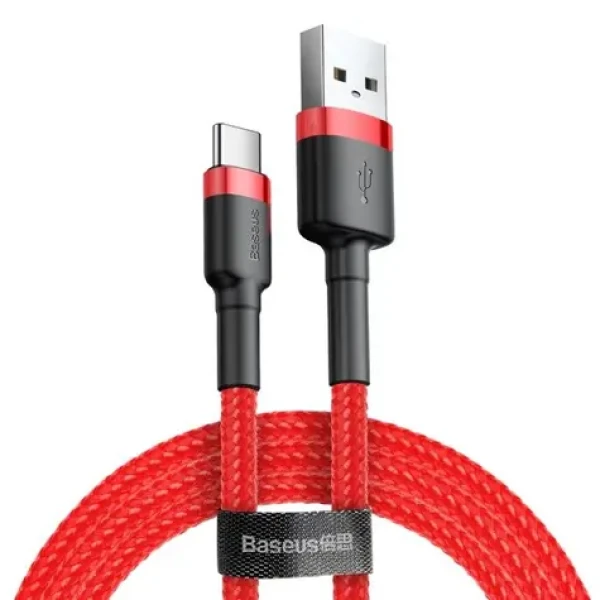 Baseus CATKLF-C09 kabel USB-A na USB-C 2m červená / 2A (CATKLF-C09)