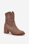 Boty na podpatku model 209415 Step in style 40