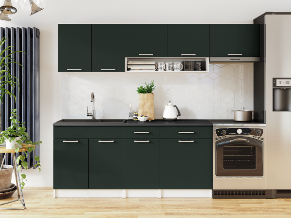 FRONTI Kuchyňská linka VIVIEN 240cm - Green