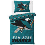 Hokejové povlečení NHL San Jose Sharks Shields Velikost: 140x200 + 70x90 cm
