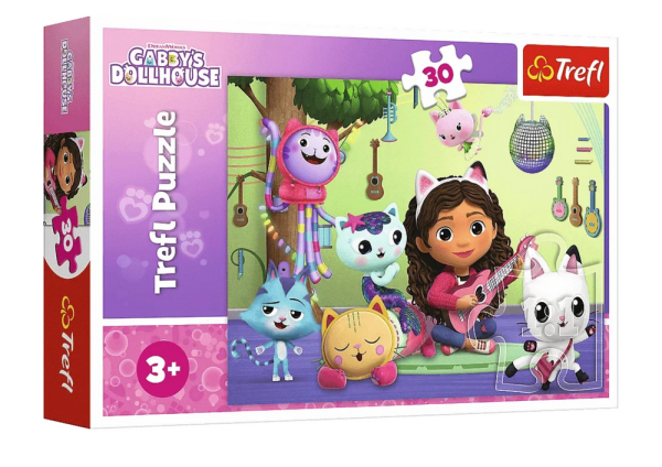 Mamido Puzzle Gábinin kouzelný domek 30 dílků Trefl