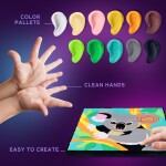 OKTO Malování hmotou podle čísel "Koala" 29x29 cm, OKTO, W051107