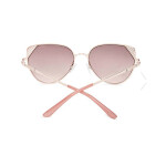 GUESS brýle Cateye Metal Sunglasses rose gold Růžovozlatá