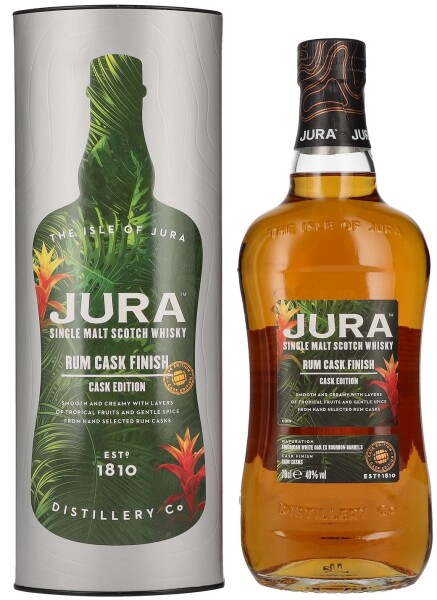 Jura Rum Cask Finish 40 % 0,7 l (tuba)