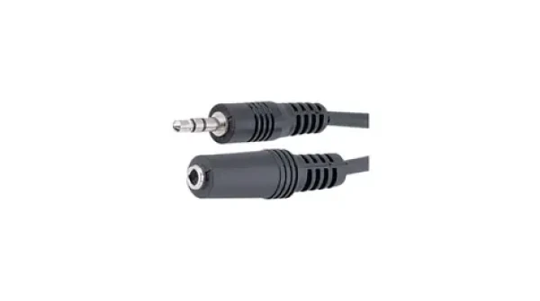 Goobay 50090 prodlužovací audio kabel 3-pin 3.5 mm jack 5 m (4040849500909)