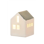 Led lucerna Raeder domek s kovovou střechou 7 cm