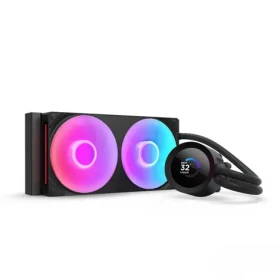 NZXT Kraken Plus 240 V2 RGB černá / 2x 120mm / Fluid Dynamic Bearing / 31.9 dB @ 2400 RPM / 71.47 CFM / LCD / AMD+Intel (RL-KR240-B2)
