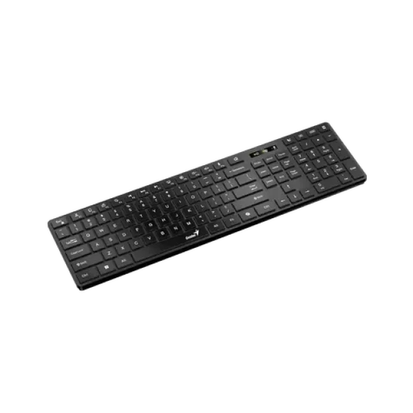 GENIUS Slimstar 7250BT černá / Bezdrátová klávesnice / 2,4 GHz + Bluetooth 5.3 / Copilot / CZ+SK layout (31320004409)