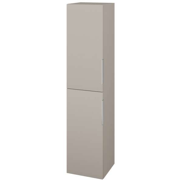 Dřevojas - Vysoká skříň s košem na prádlo DOS SVD2K 35 - N07 Stone / Úchytka T05 / N07 Stone / Pravé 210953FP