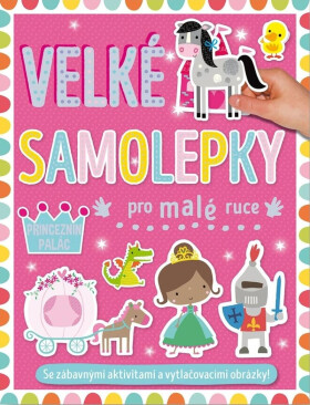 Velké samolepky pro malé ruce Princeznin palác