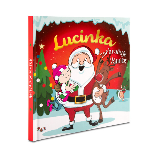 Personifikovaná vánoční knížka pro Lucinku - Albi