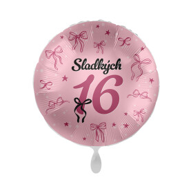 Balónek fóliový Sladkých 16 - Albi