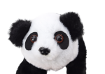 Mamido Interaktivní plyšová panda v přepravce růžová modrá
