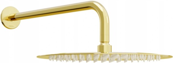 MEXEN/S - Slim sprchová hlavice - déšť, zlatý 79230211-50