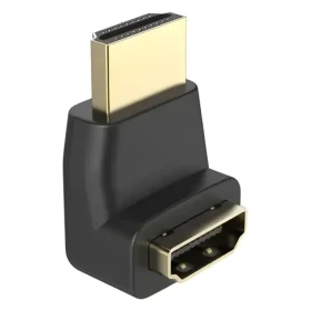 Hama černá / Adaptér HDMI / úhlový 90° / zástrčka-zásuvka / High Speed (00205164)